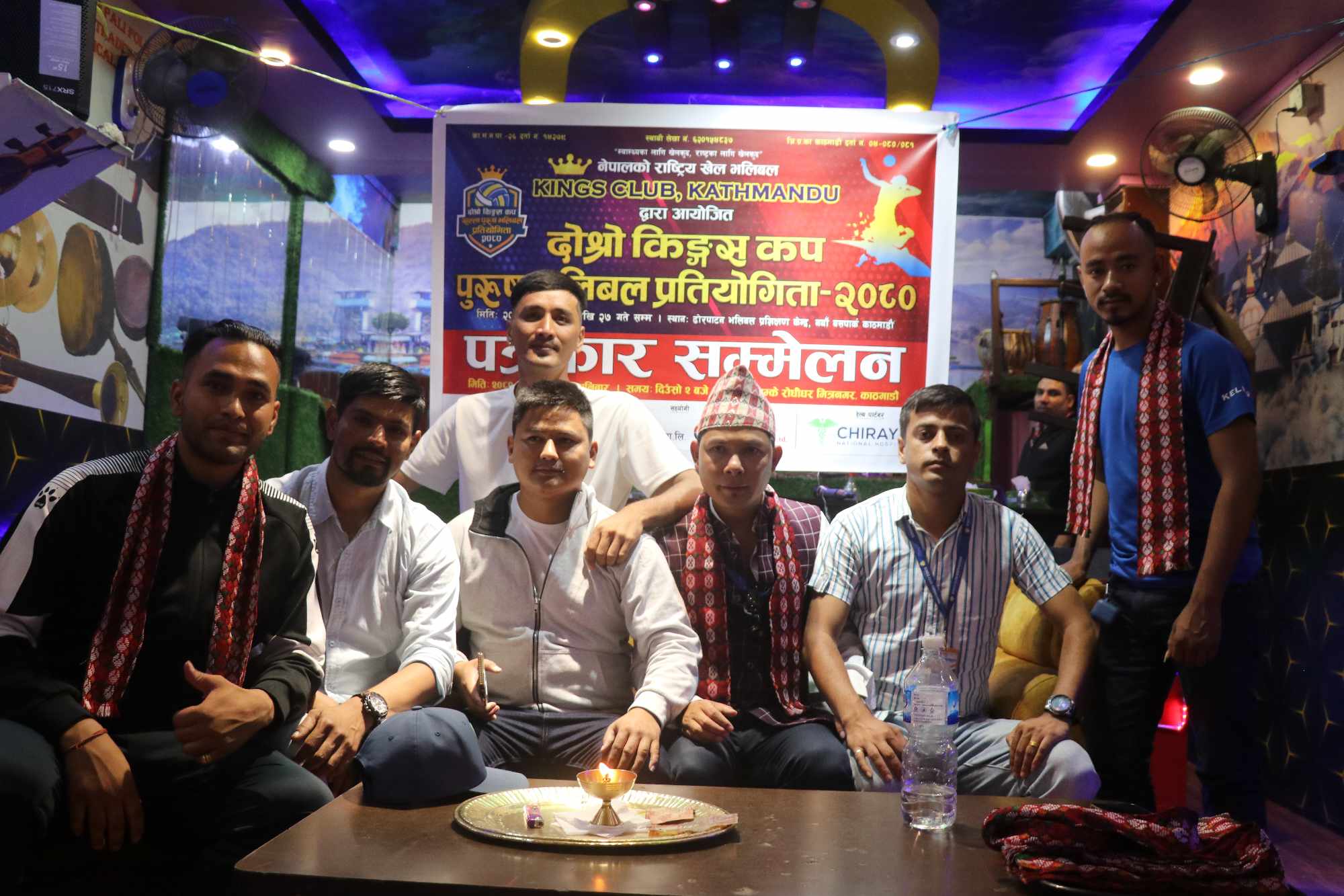 दोस्रो किङ्गस कप भलिबल  प्रतियोगिता श्रवाण २३ देखि शुरु